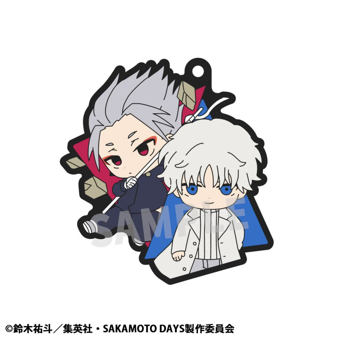 Productafbeelding Sakamoto Days Rubber Mascot Buddycolle rubber-hangers Vol. 2 7 cm assortiment (6)
