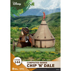 Productafbeelding Disney D-Stage Campsite Series PVC Diorama Chip & Dale 10 cm