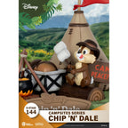 Productafbeelding Disney D-Stage Campsite Series PVC Diorama Chip & Dale 10 cm