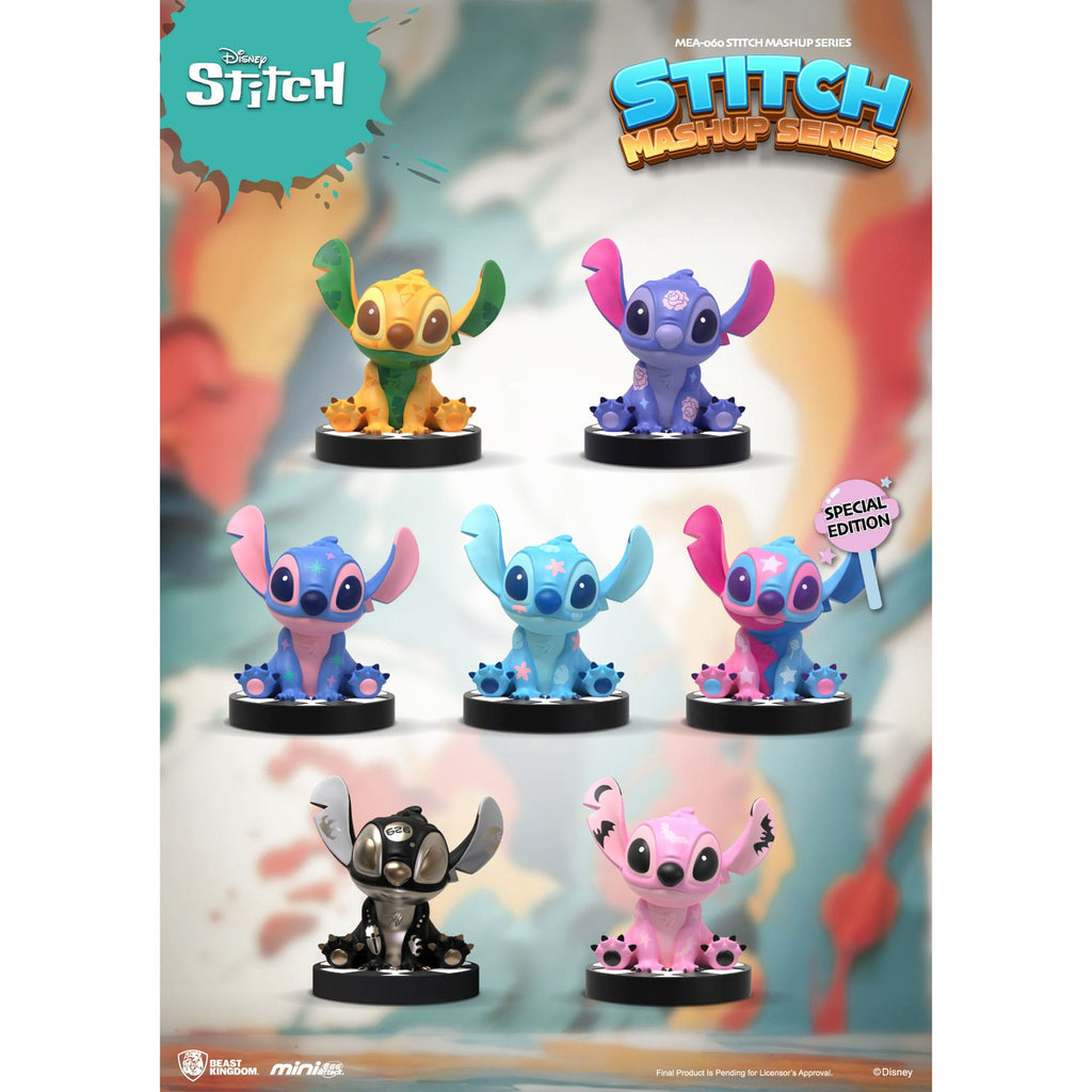 Productafbeelding Lilo & Stitch Mini Egg Attack Blind Box Figuren 10 cm Stitch Mashup Series Assortiment (6)