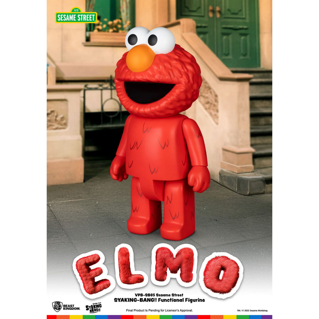 Productafbeelding Sesamstraat Syaking Bang vinyl spaarpot Elmo 47 cm