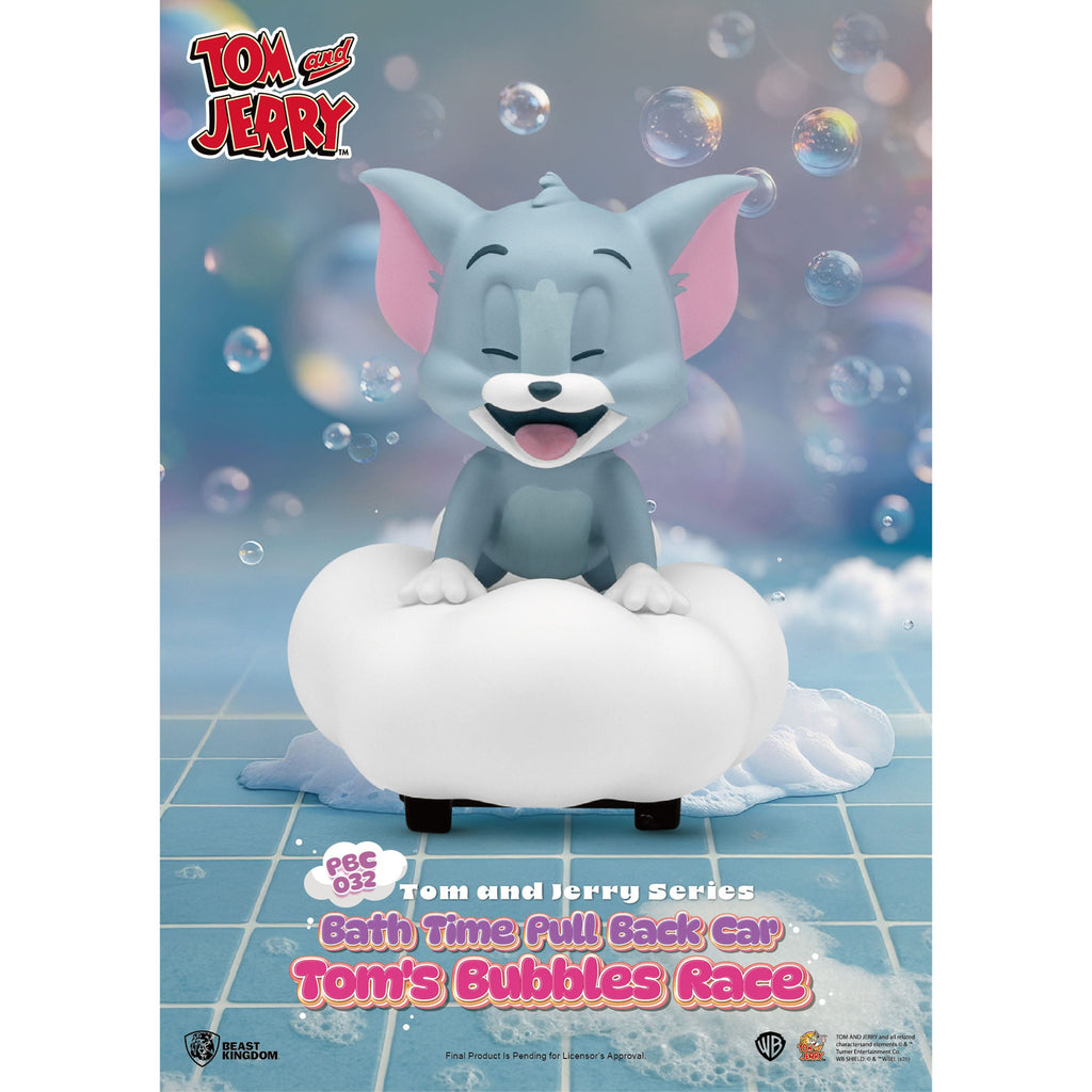 Productafbeelding Tom & Jerry Pull Back Car Series Trekspeelauto’s Bath Time Blind Box 6-pack