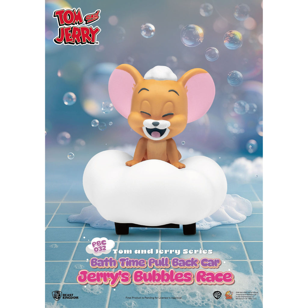 Productafbeelding Tom & Jerry Pull Back Car Series Trekspeelauto’s Bath Time Blind Box 6-pack
