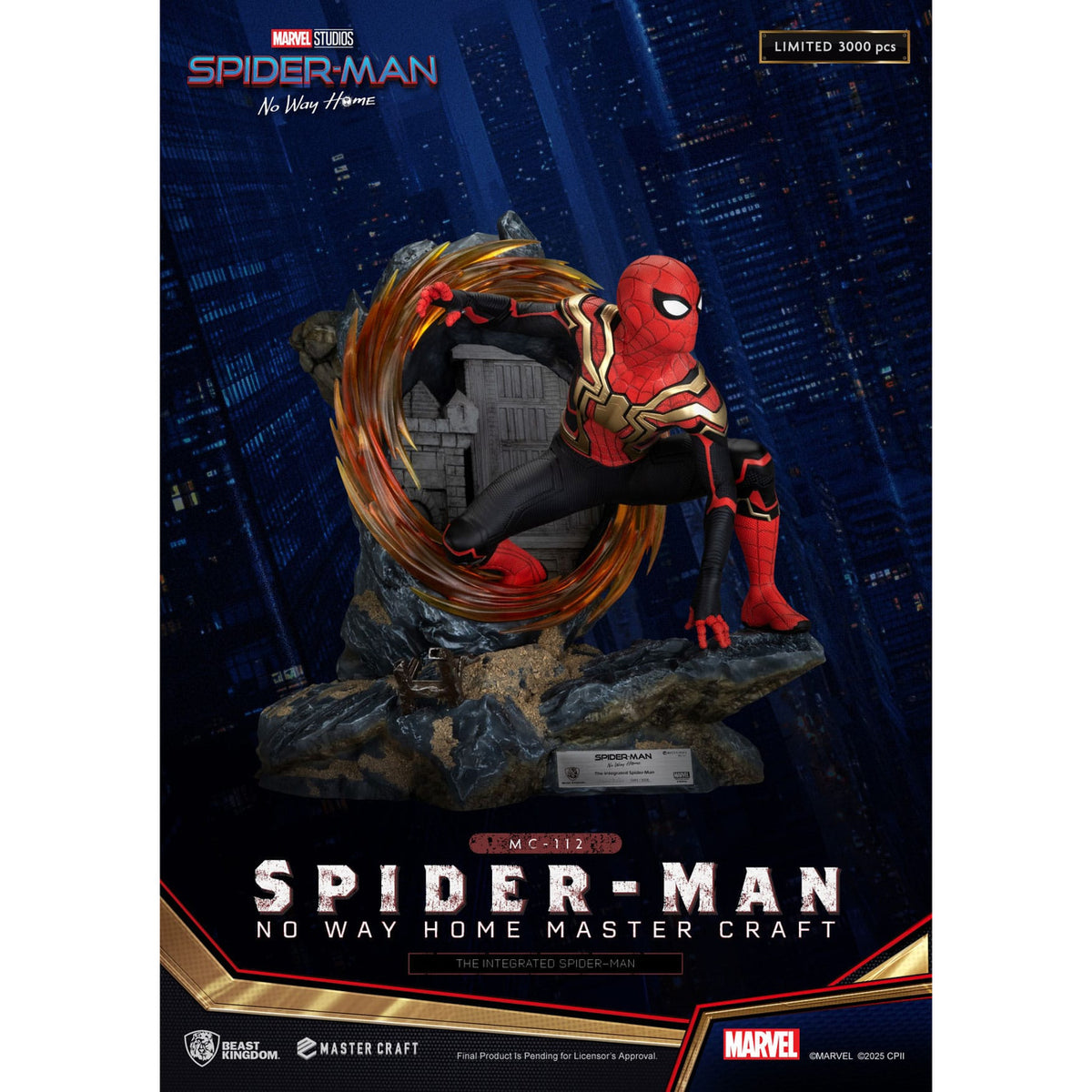 Productafbeelding Spider-Man: No Way Home Master Craft Statue The Integrated Spider-Man 31 cm
