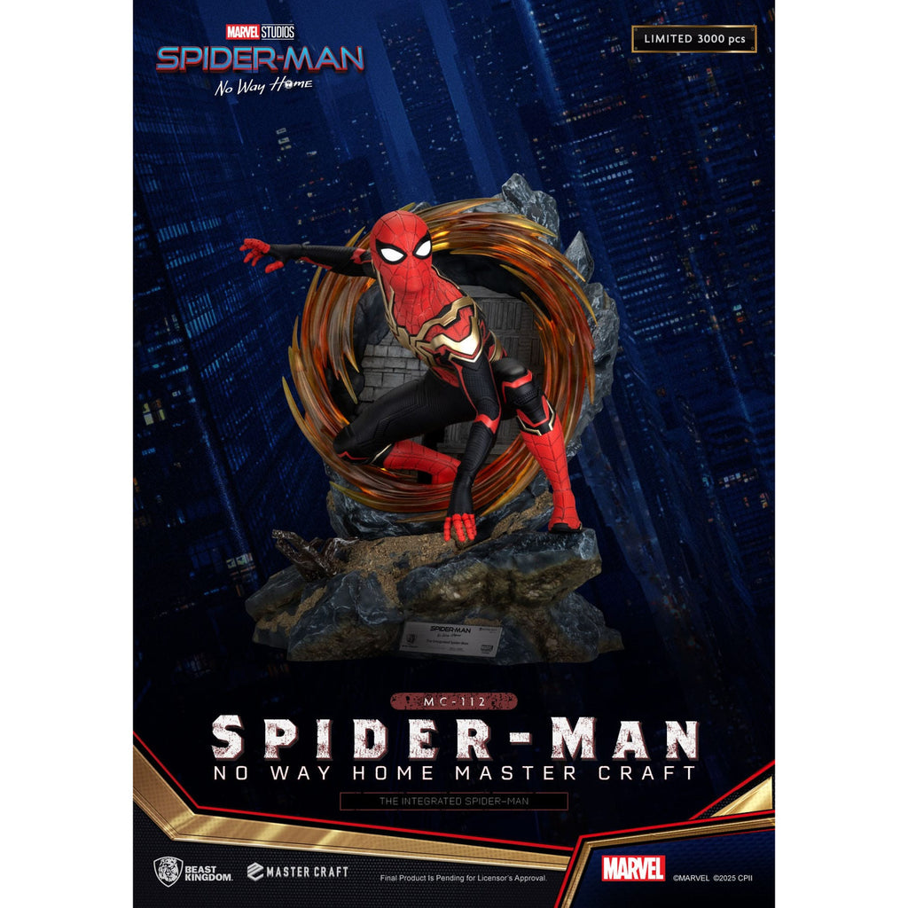 Productafbeelding Spider-Man: No Way Home Master Craft Statue The Integrated Spider-Man 31 cm