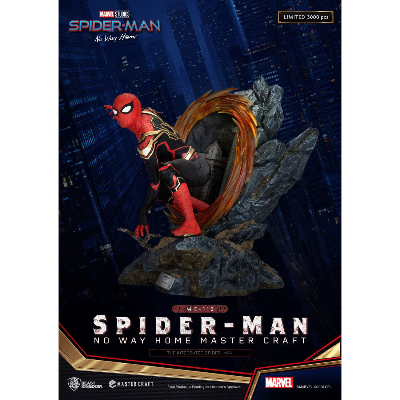 Productafbeelding Spider-Man: No Way Home Master Craft Statue The Integrated Spider-Man 31 cm