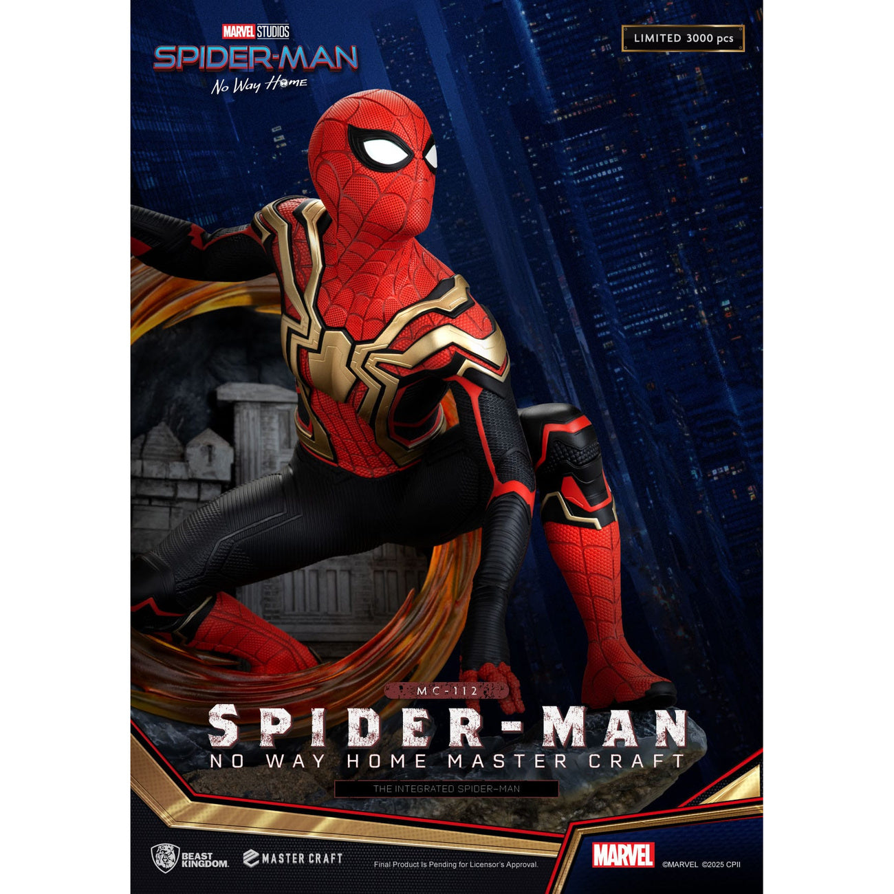 Productafbeelding Spider-Man: No Way Home Master Craft Statue The Integrated Spider-Man 31 cm