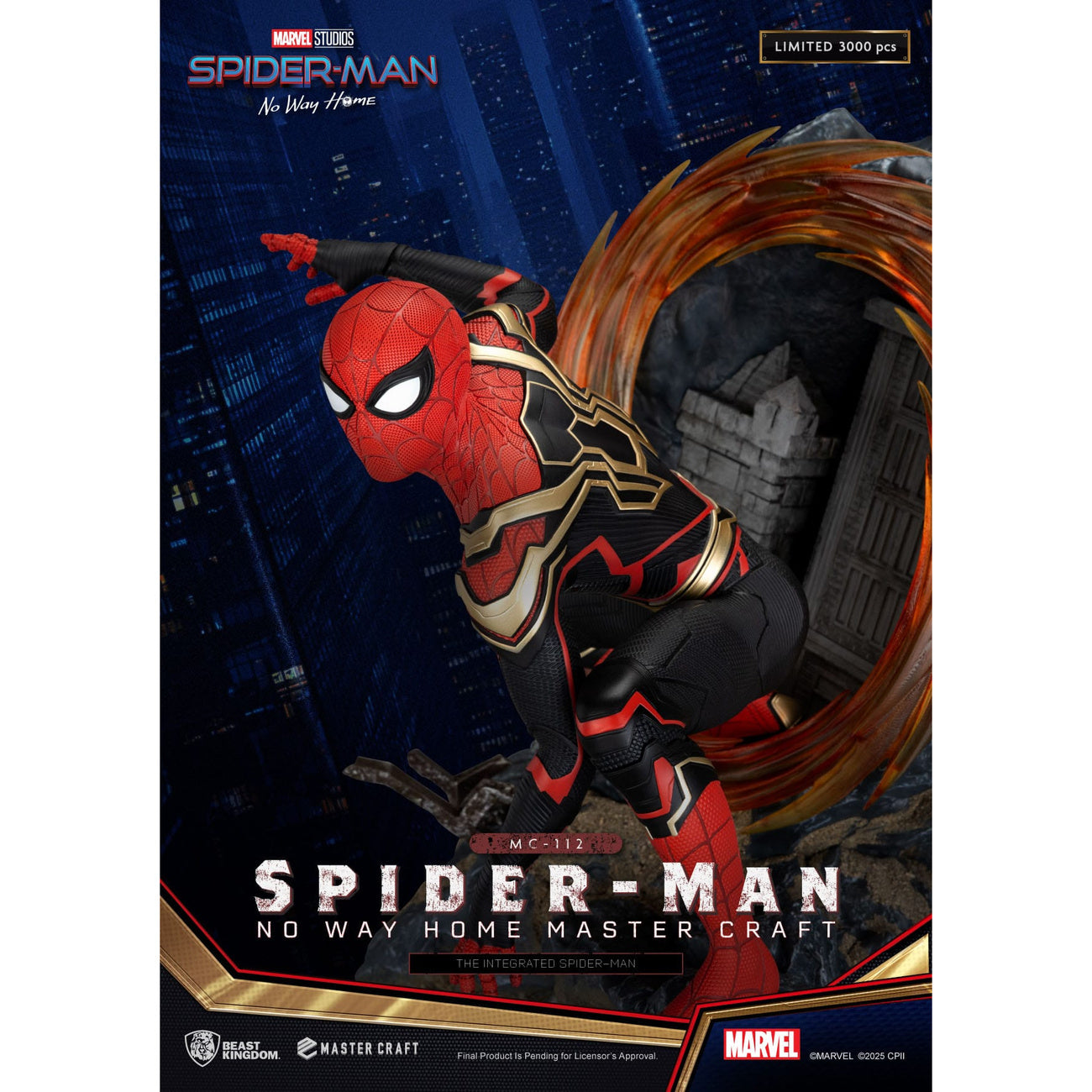 Productafbeelding Spider-Man: No Way Home Master Craft Statue The Integrated Spider-Man 31 cm
