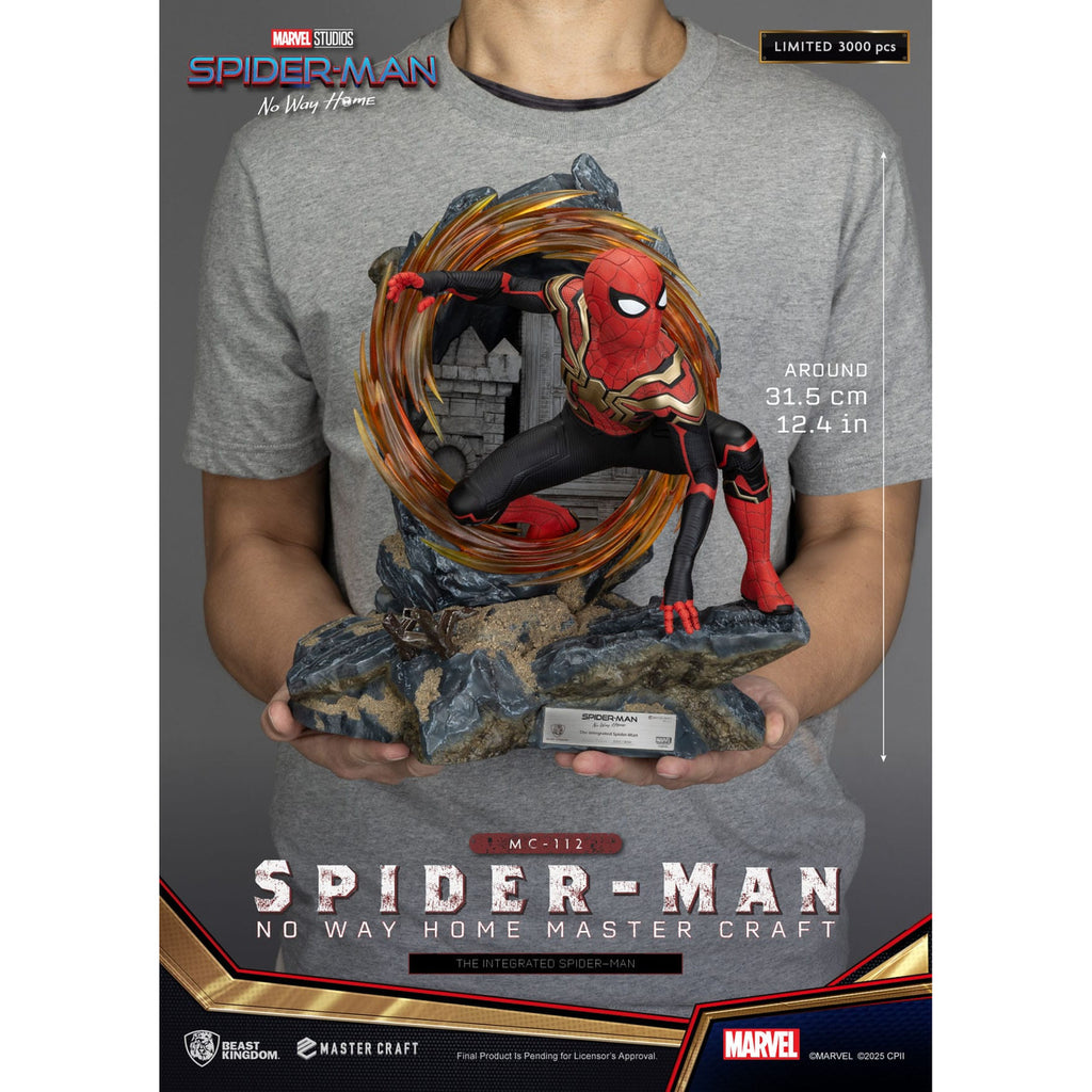 Productafbeelding Spider-Man: No Way Home Master Craft Statue The Integrated Spider-Man 31 cm
