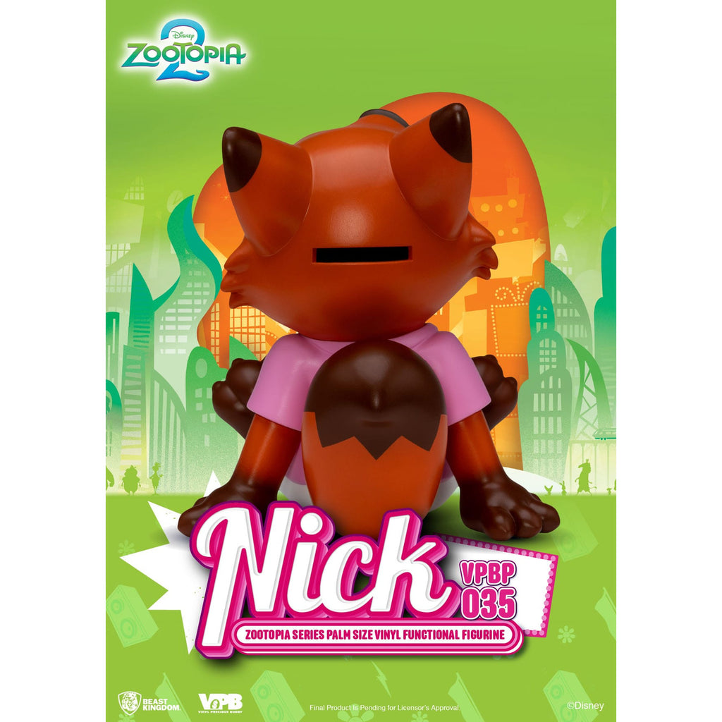 Productafbeelding Zootopia Piggy vinyl spaarpot Nick 15 cm