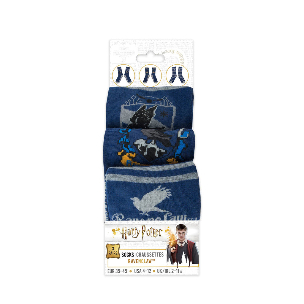 Productafbeelding Harry Potter Sokken 3-pack Ravenclaw
