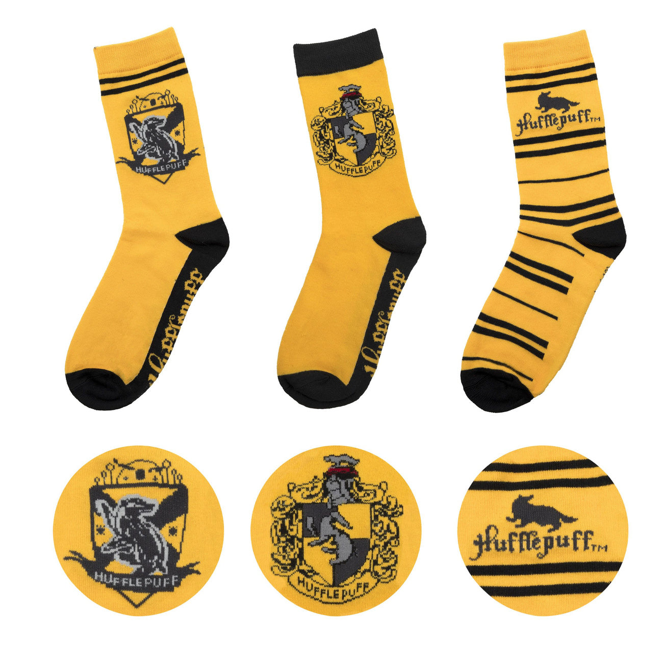 Product image Harry Potter Socks 3-Pack Hufflepuff