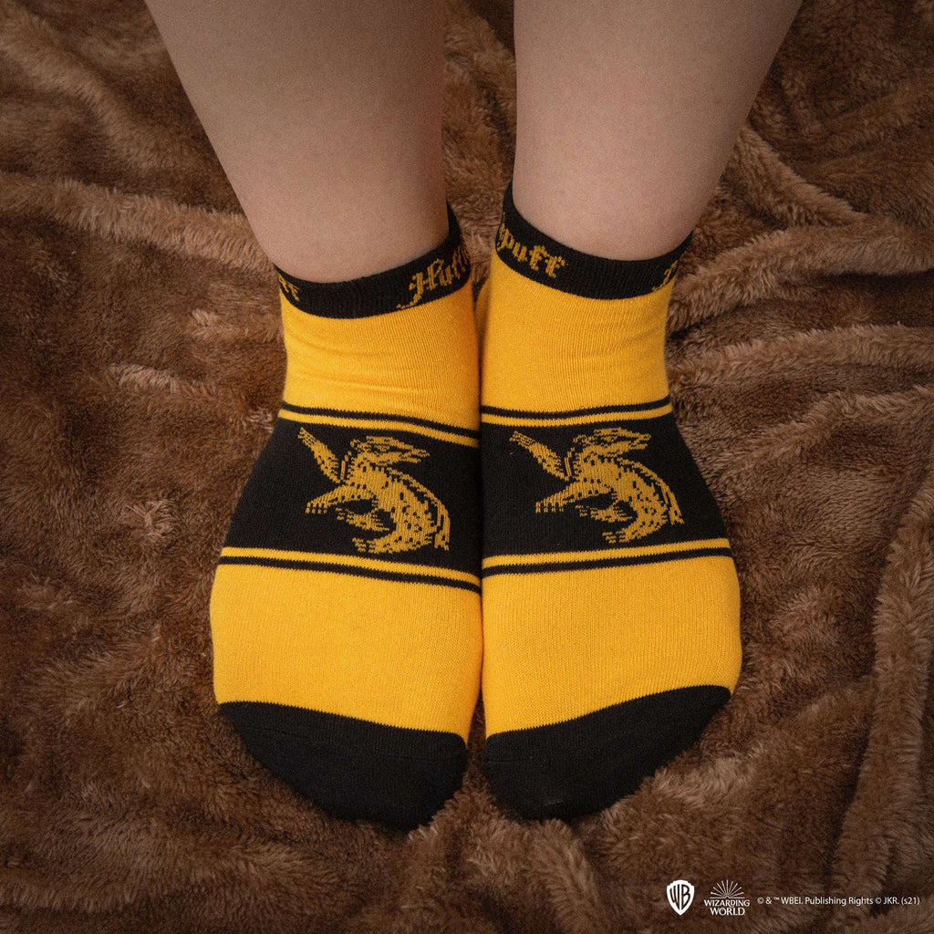 Productafbeelding Harry Potter Enkelsokken 3-pack Huffelpuf