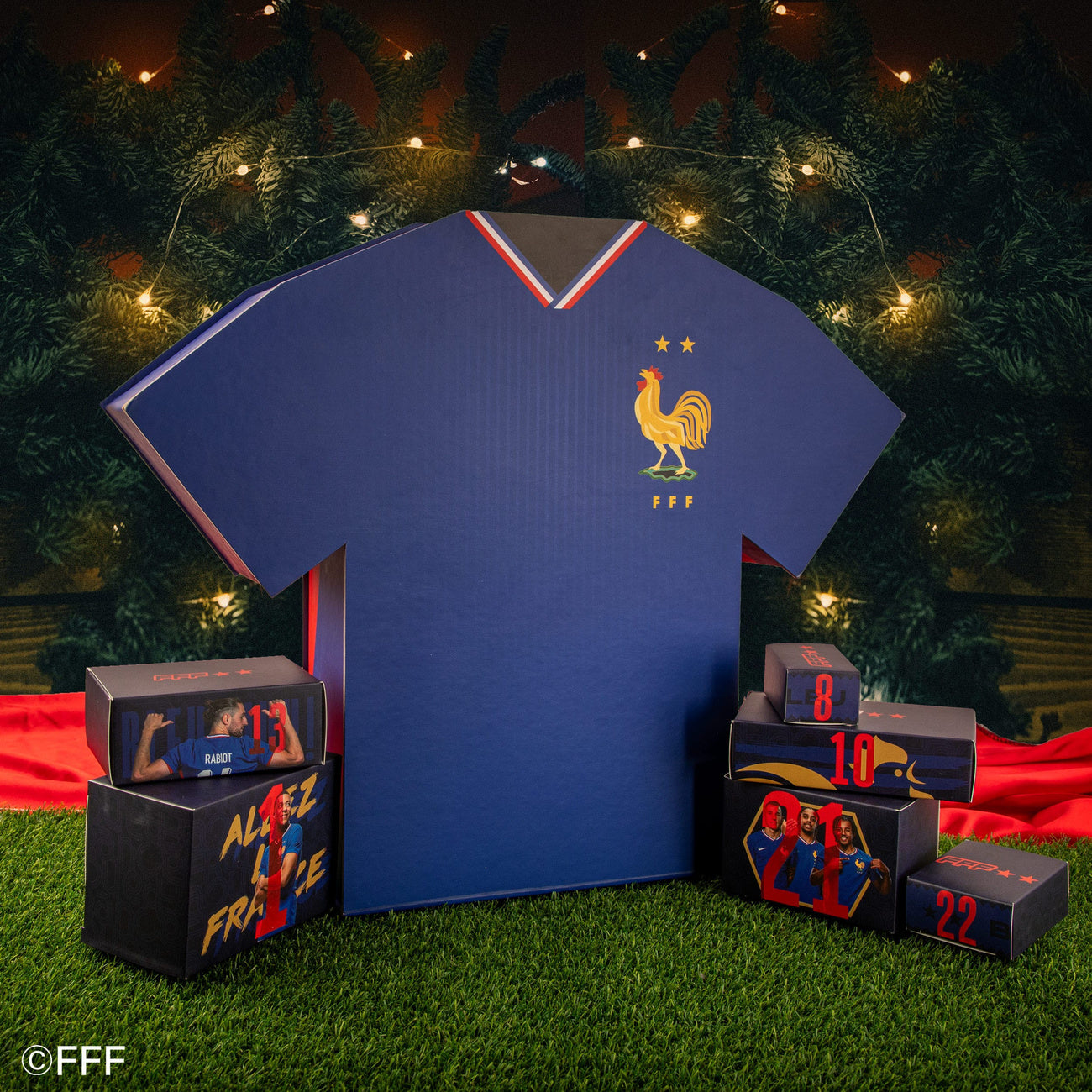 Productafbeelding Franse Voetbalfederatie Adventskalender Deluxe 2025