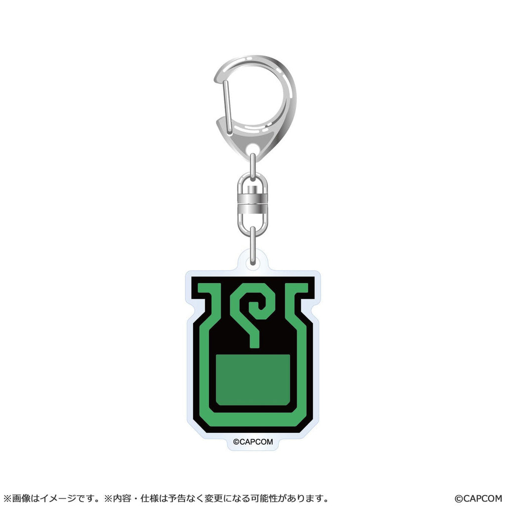 Productafbeelding Monster Hunter Wilds acryl sleutelhanger Item Icon 6 cm assortiment (10)