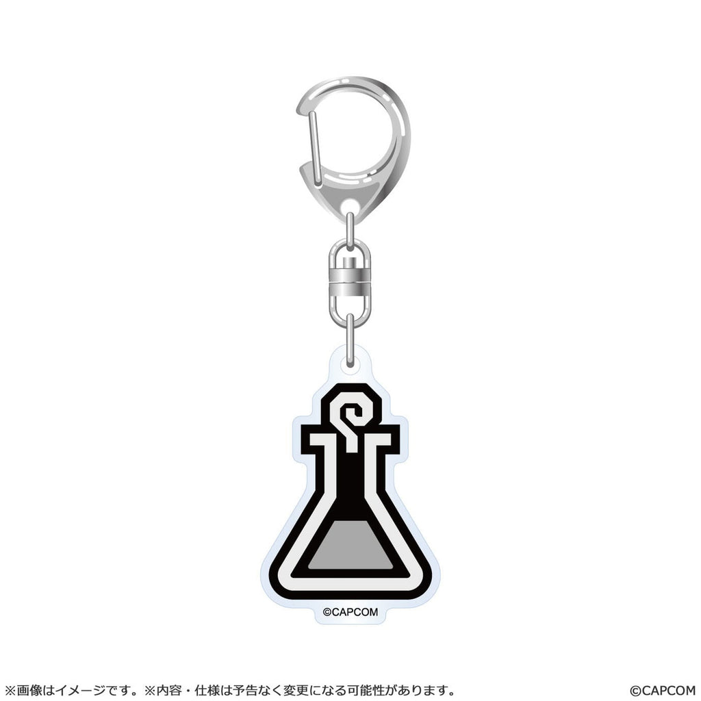 Productafbeelding Monster Hunter Wilds acryl sleutelhanger Item Icon 6 cm assortiment (10)