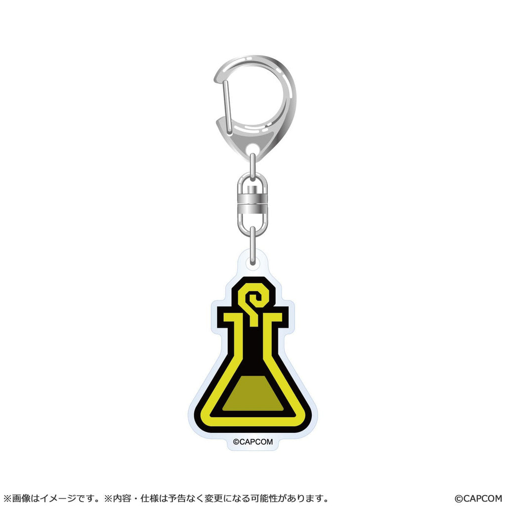 Productafbeelding Monster Hunter Wilds acryl sleutelhanger Item Icon 6 cm assortiment (10)