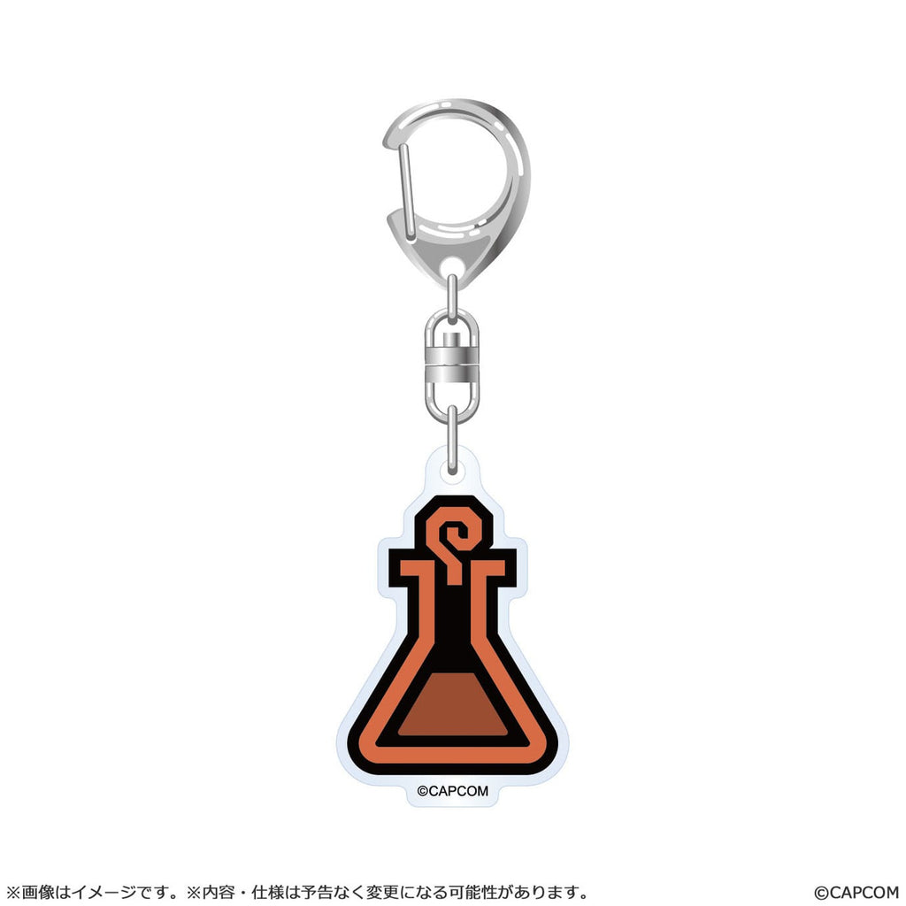 Productafbeelding Monster Hunter Wilds acryl sleutelhanger Item Icon 6 cm assortiment (10)