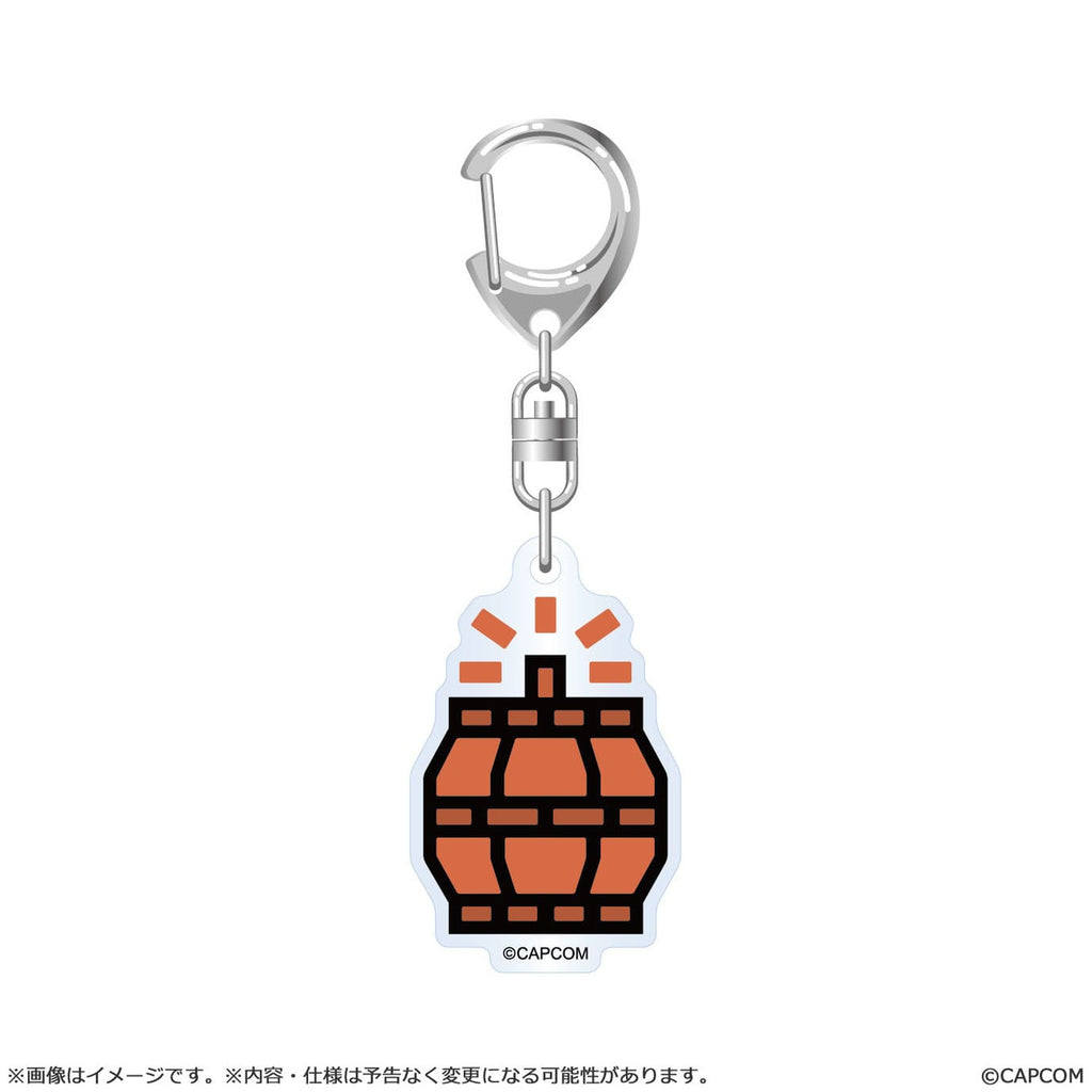 Productafbeelding Monster Hunter Wilds acryl sleutelhanger Item Icon 6 cm assortiment (10)