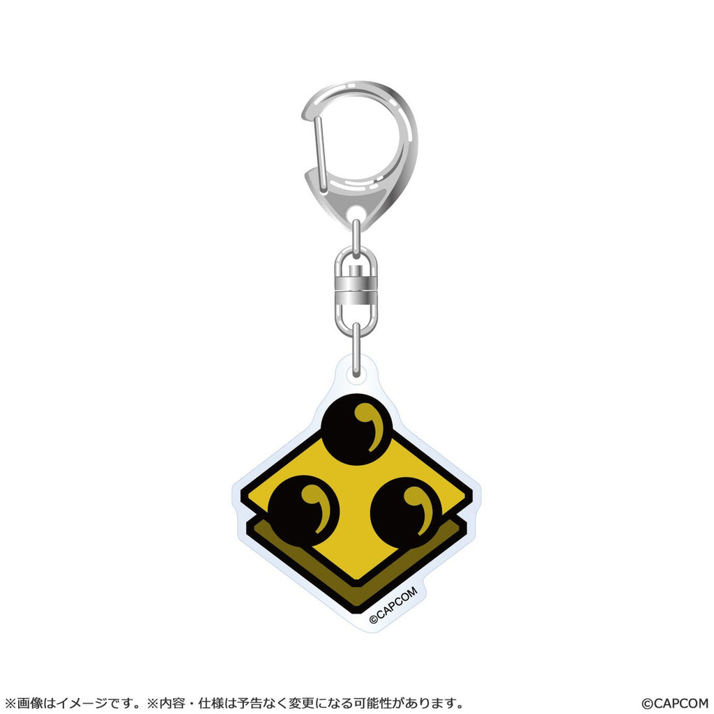 Productafbeelding Monster Hunter Wilds acryl sleutelhanger Item Icon 6 cm assortiment (10)