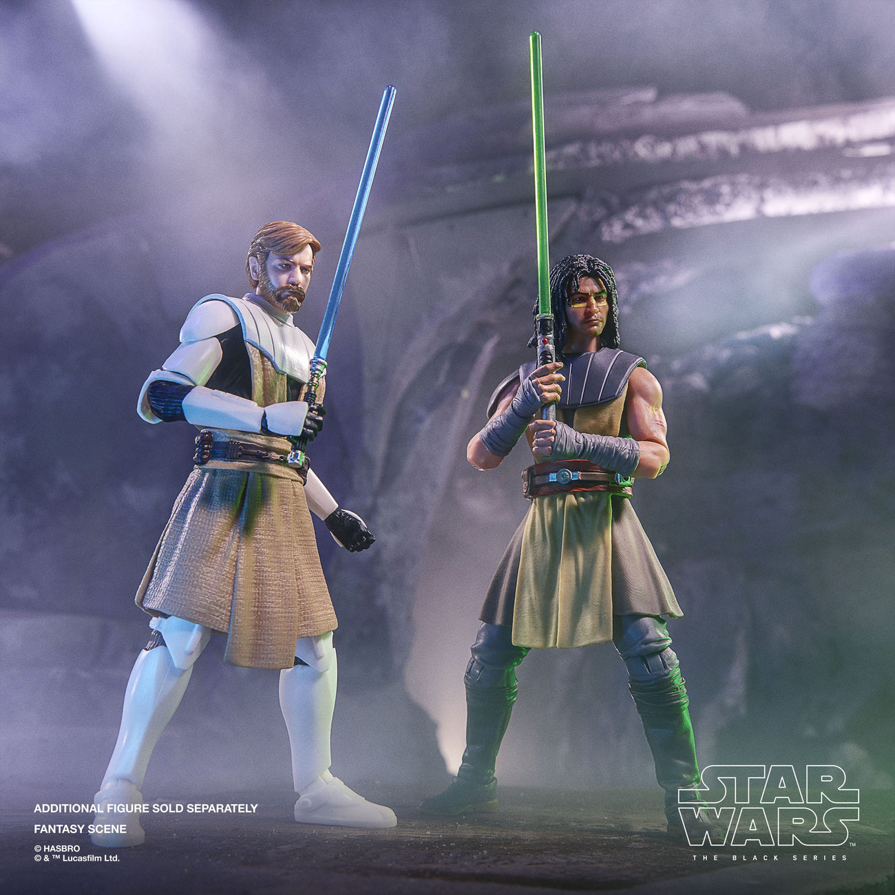 Productafbeelding Star Wars: The Clone Wars Black Series actiefiguur Quinlan Vos 15 cm