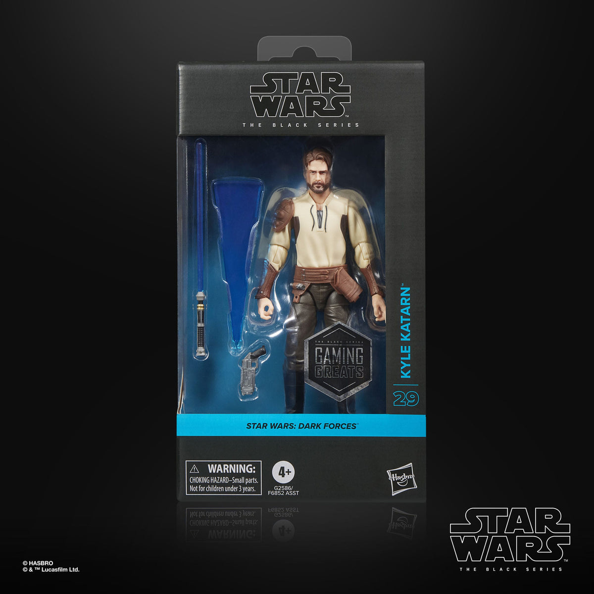 Productafbeelding Star Wars: Dark Forces Black Series Gaming Greats Kyle Katarn Actiefiguur 15 cm