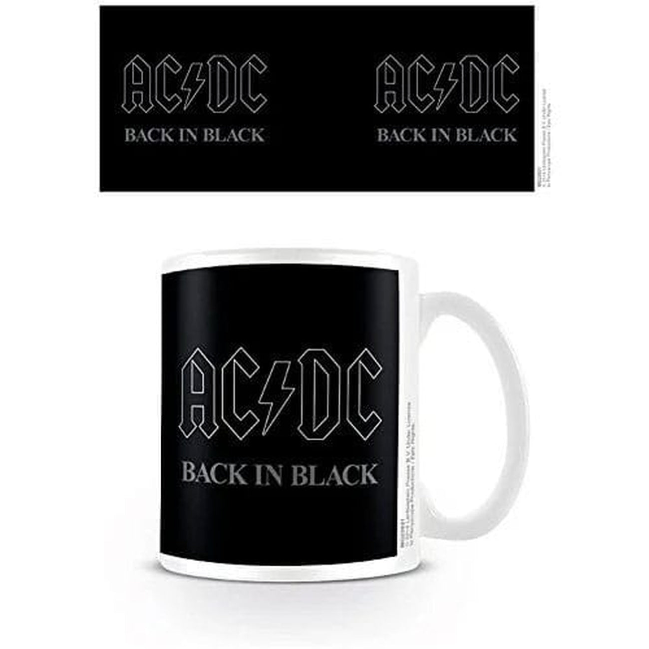 Productafbeelding AC/DC Mok Back in Black