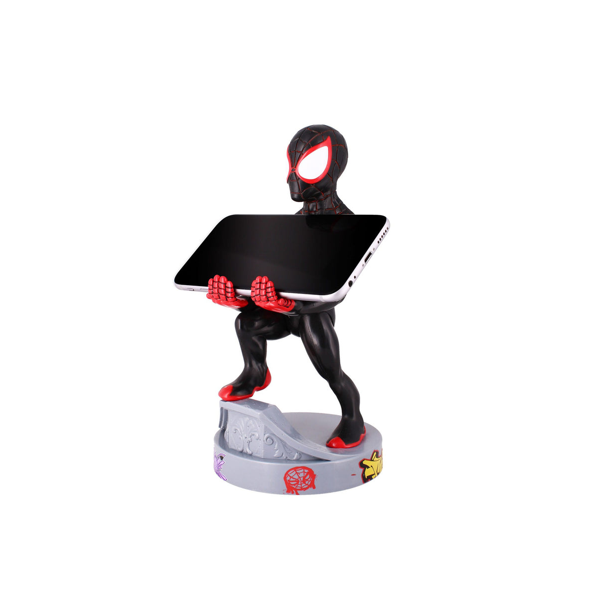 Productafbeelding Spider-Man Cable Guys Oplaadhouder Miles Morales 20 cm