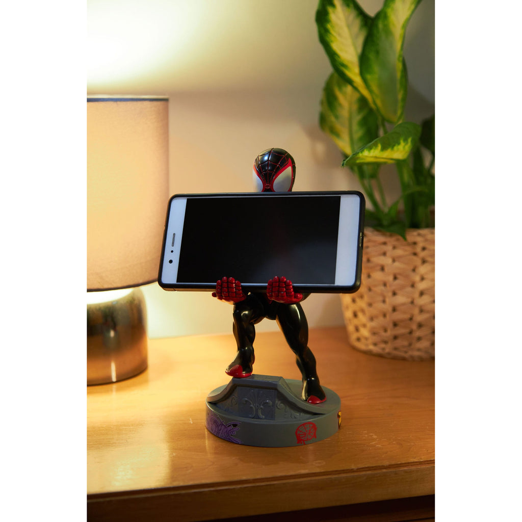 Productafbeelding Spider-Man Cable Guys Oplaadhouder Miles Morales 20 cm
