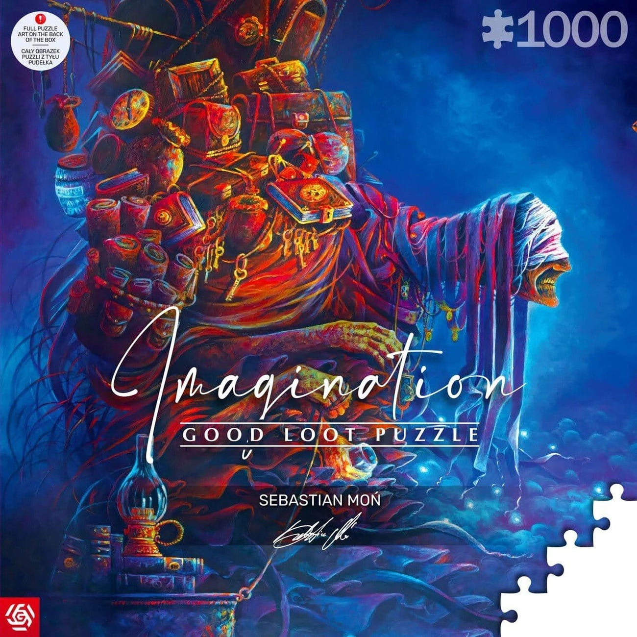 Productafbeelding Imagination Series Puzzle Sebastian Mon Ciezar doswiadczen (1000 stukjes)