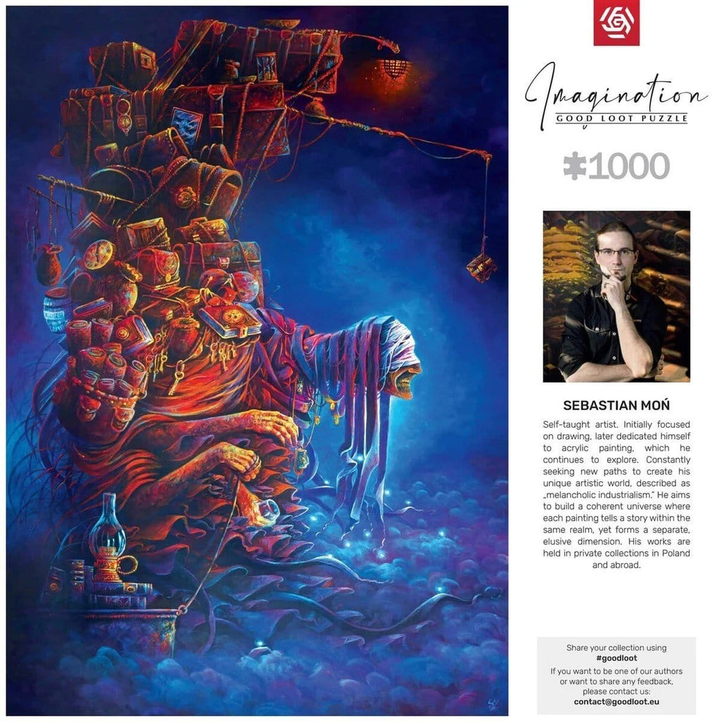 Productafbeelding Imagination Series Puzzle Sebastian Mon Ciezar doswiadczen (1000 stukjes)