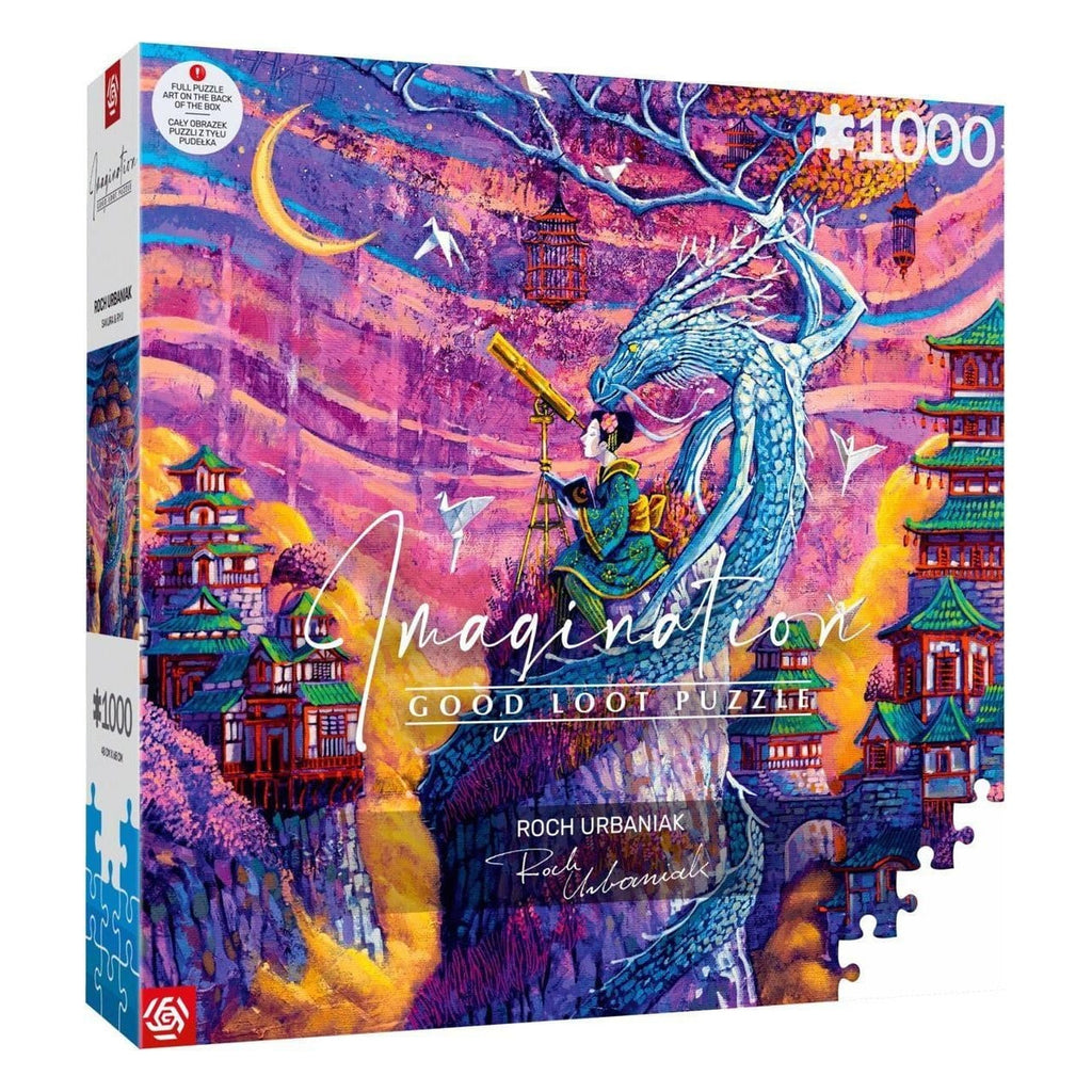 Productafbeelding Imagination Series Puzzle Roch Urbaniak Sakura i Ryu (1000 stukjes)