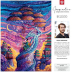 Productafbeelding Imagination Series Puzzle Roch Urbaniak Sakura i Ryu (1000 stukjes)