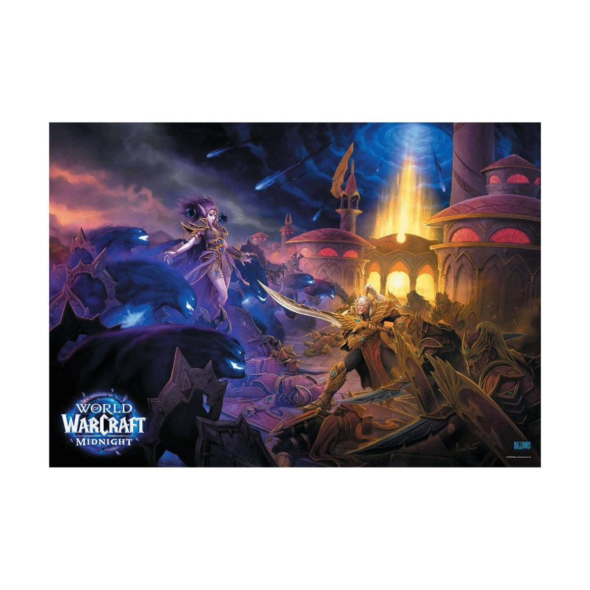 Productafbeelding World of Warcraft Puzzel Midnight Against the Void (1000 stukjes)