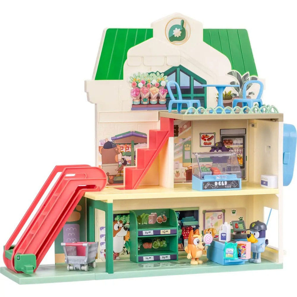 Productafbeelding Bluey Minifiguren Speelset Bluey Let's Play Chef Supermarkt