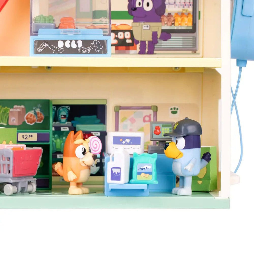 Productafbeelding Bluey Minifiguren Speelset Bluey Let's Play Chef Supermarkt