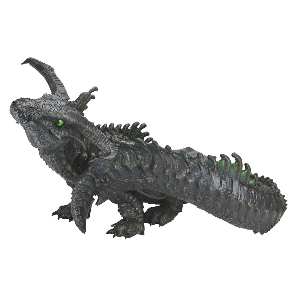 Productafbeelding D&amp;D Replicas of the Realms life-size schuimfiguur Black Dragon Wyrmling 46 cm