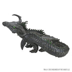Productafbeelding D&amp;D Replicas of the Realms life-size schuimfiguur Black Dragon Wyrmling 46 cm