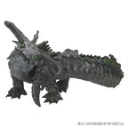 Productafbeelding D&amp;D Replicas of the Realms life-size schuimfiguur Black Dragon Wyrmling 46 cm