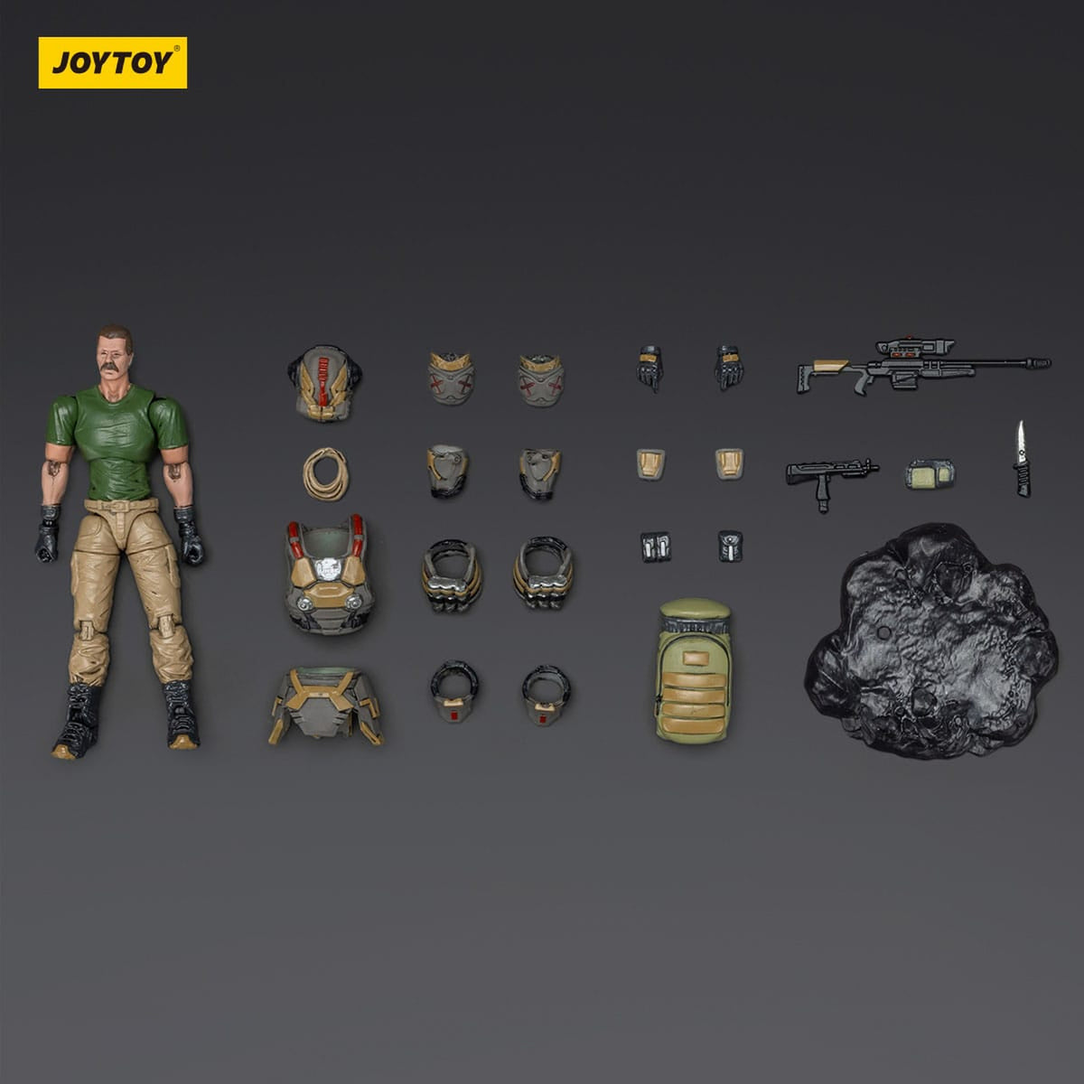 Productafbeelding UNSC Dark Source Actiefiguur Sniper Ivan 7 cm