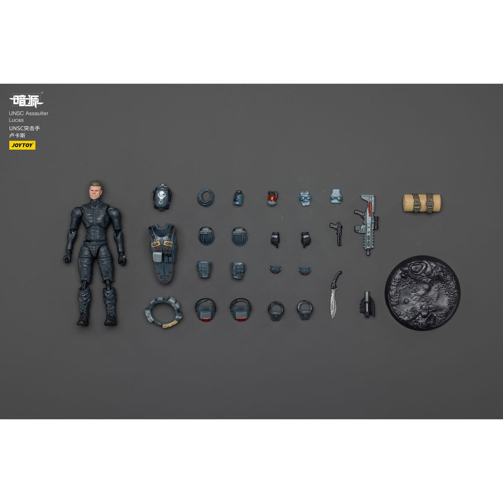 Productafbeelding UNSC Dark Source Actiefiguur Assaulter Lucas 7 cm