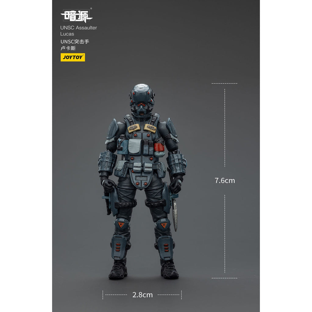 Productafbeelding UNSC Dark Source Actiefiguur Assaulter Lucas 7 cm