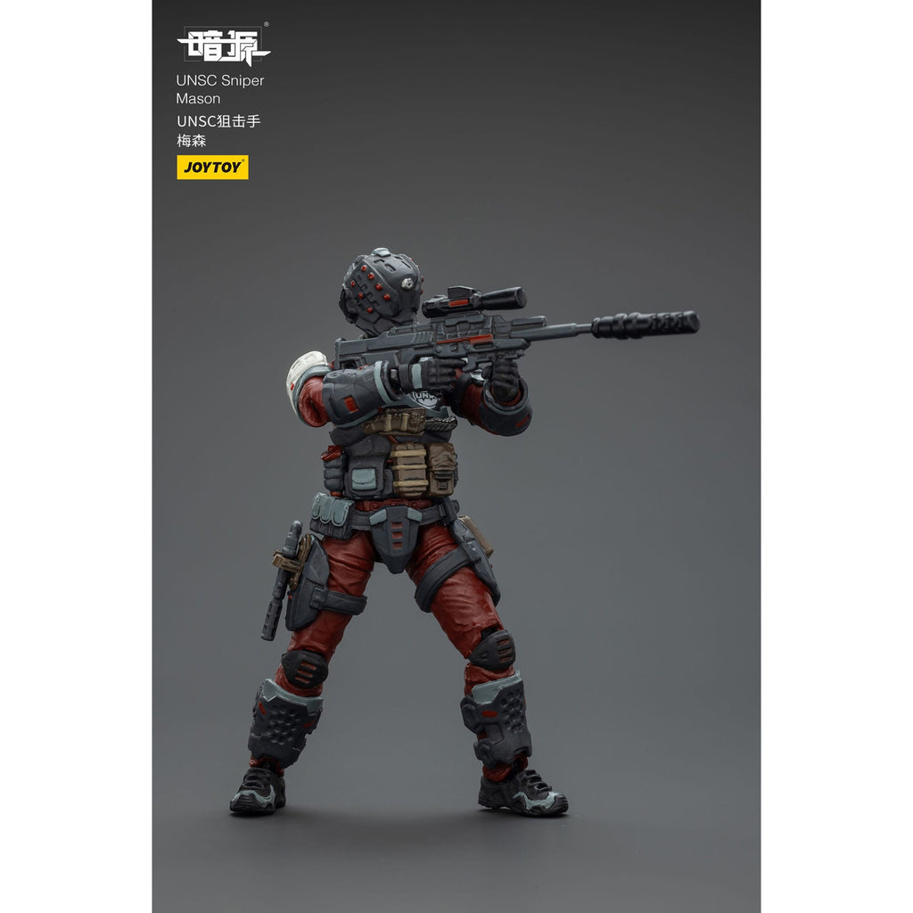 Productafbeelding UNSC Dark Source actiefiguur Sniper Mason 7 cm