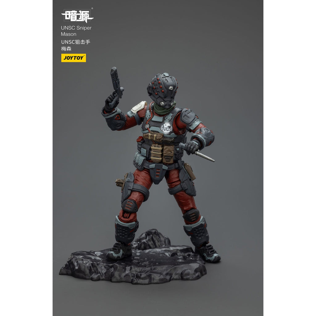 Productafbeelding UNSC Dark Source actiefiguur Sniper Mason 7 cm