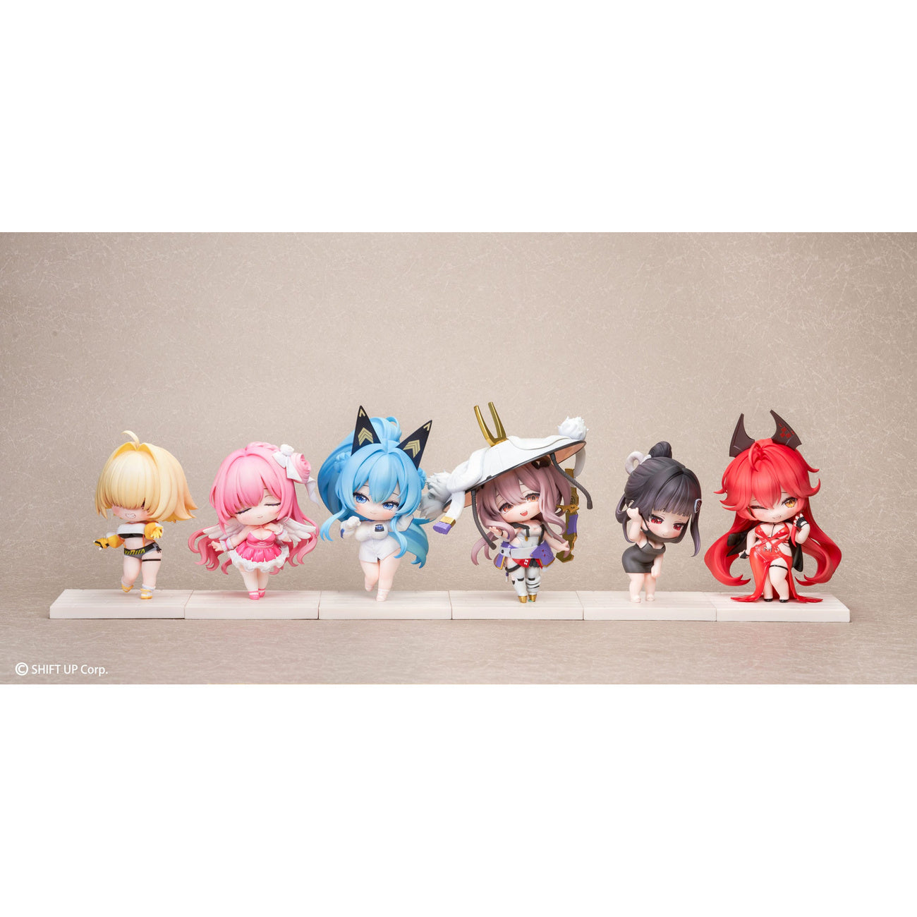 Productafbeelding Goddess of Victory: Nikke SAC Series Mini-figuren 6-pack Chibi Vol. 2 10 cm