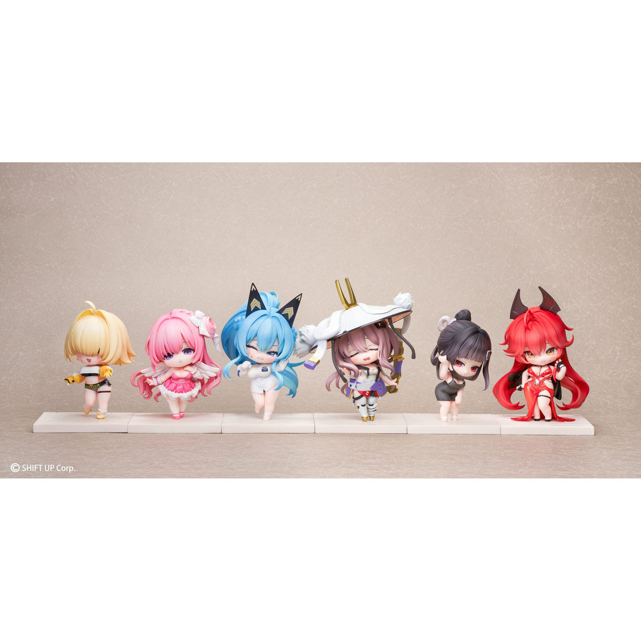 Productafbeelding Goddess of Victory: Nikke SAC Series Mini-figuren 6-pack Chibi Vol. 2 10 cm