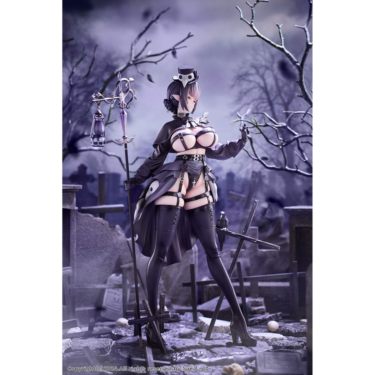Productafbeelding Original Character PVC Statue 1/6 Pest Doctor Kara Deluxe Edition 30 cm