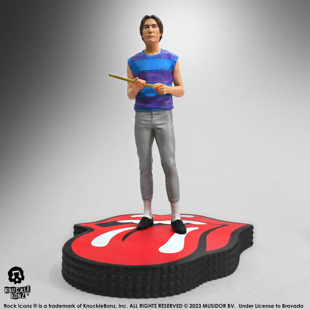 Productafbeelding The Rolling Stones Rock Iconz Beeld Charlie Watts (Tattoo You Tour 1981) 22 cm