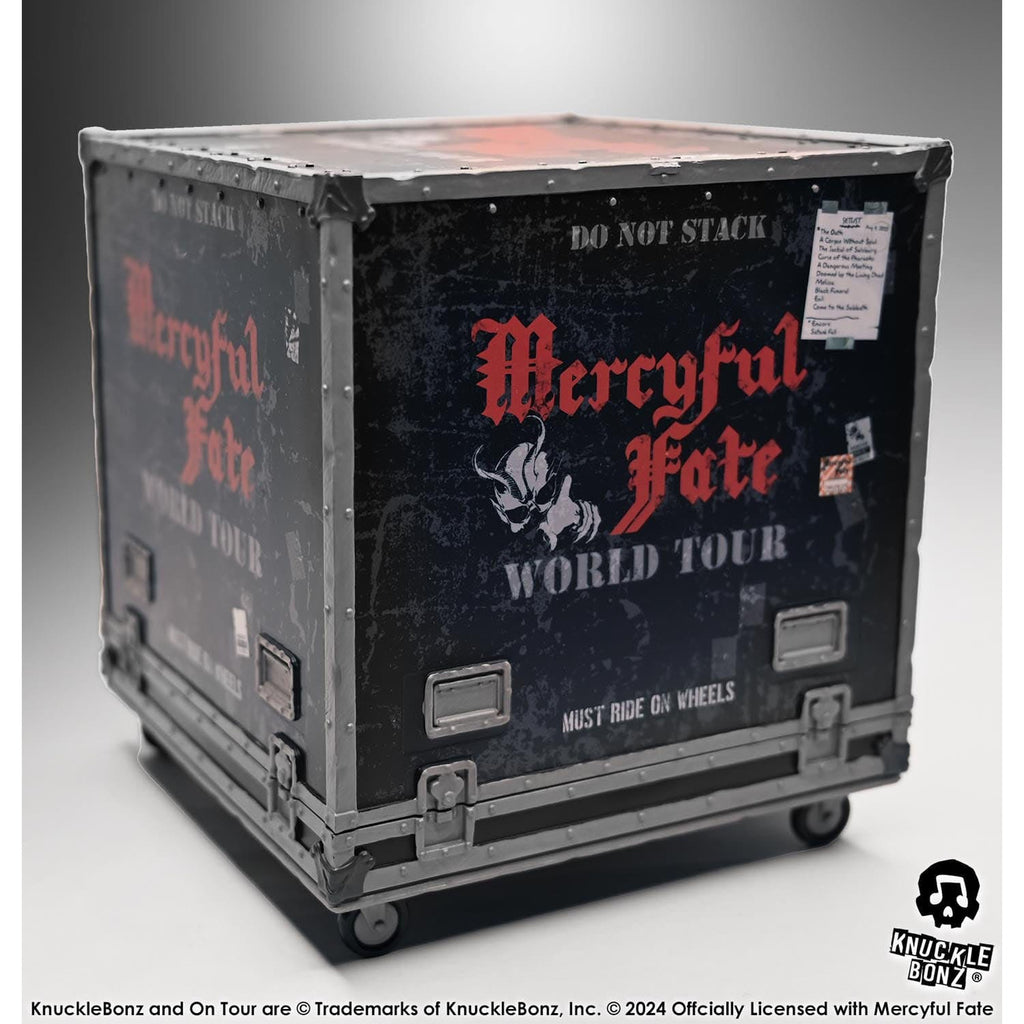Productafbeelding Mercyful Fate Rock Ikonz On Tour Road Case Statue & Stage Mask Set World Tour