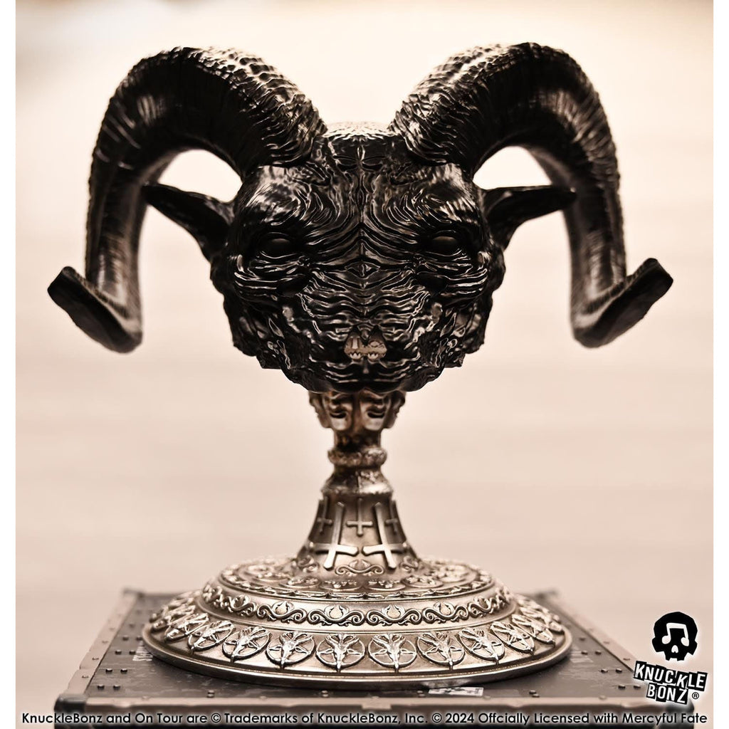 Productafbeelding Mercyful Fate Rock Ikonz On Tour Road Case Statue & Stage Mask Set World Tour